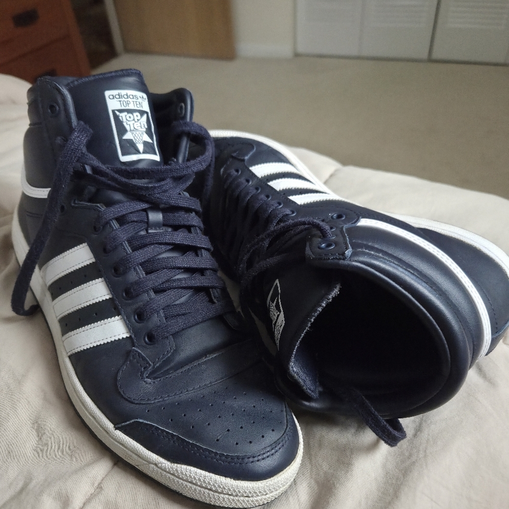 Adidas Top Ten Hi 40th In Ink Blue